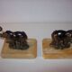 Elephant bookends