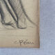 Female nude drawing