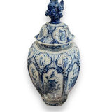 Delft earthenware vase XIXth