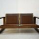 Pair of Rosenthal Studio Line Model Hombre Leather Sofa by Burkhart Vogtherr, Germany 1975