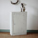 Patinated wooden cabinet
