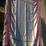 Vintage tablecloth "with monogram" 155 X 225 cm