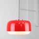 Space-age Red Medusa Pendant Lamp by Luigi Massoni for Guzzini, 1970s