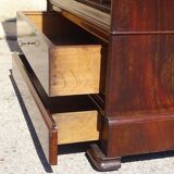 Bibliothèque époque Louis Philippe en acajou