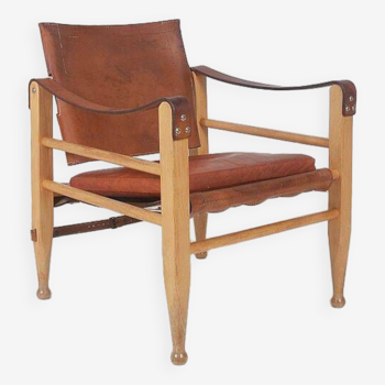 Danish Safari chair by Aage Bruun & Søn, 1950s