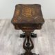 Necessary sewing furniture in blackened wood, Napoleon III style, 19th century.