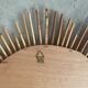 Rattan sun mirror 54cm