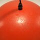 Vintage red pendant lamp