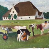 Naive Landscape signed Courtois