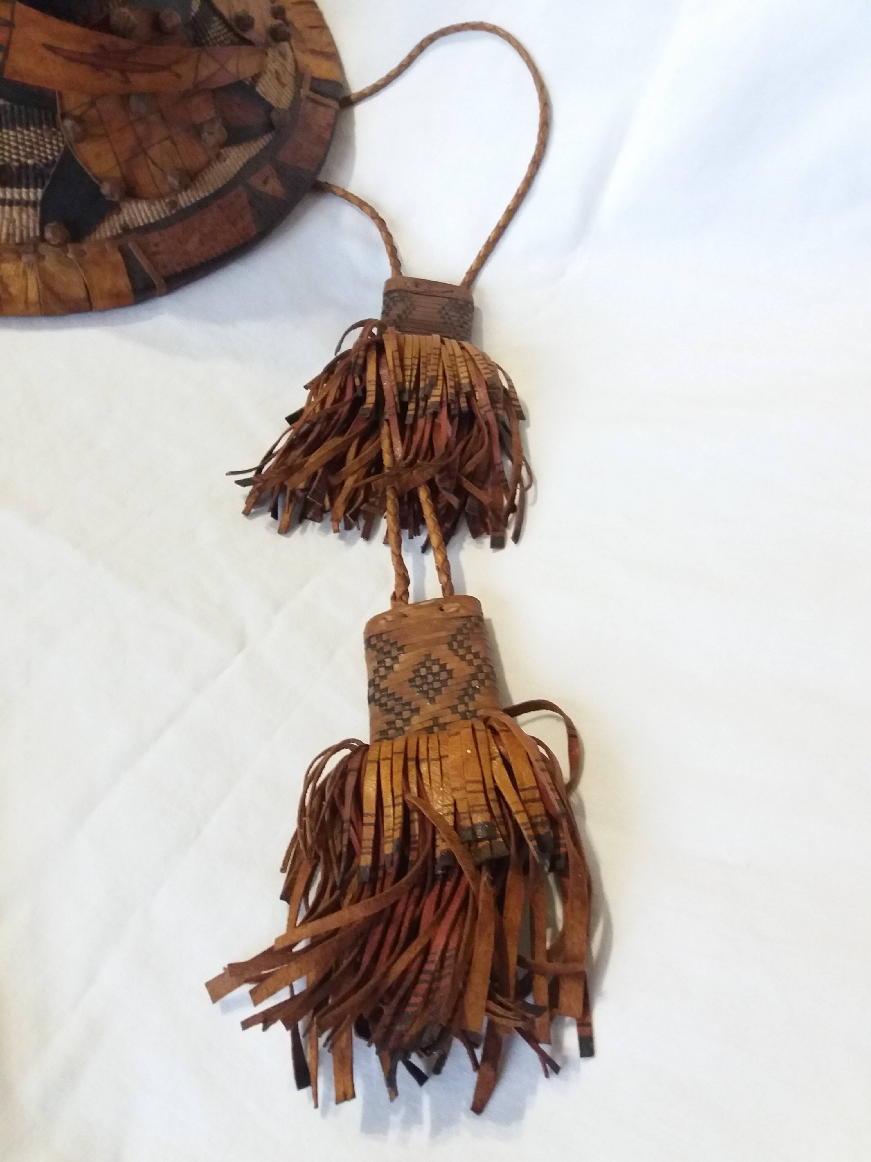 Tingandé or tengade, traditional Peul hat, Africa