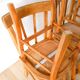 Set of 4 bentwood bistro chairs signed luterma 1950