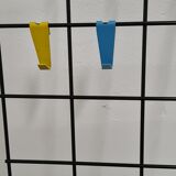 Vintage metal coat and hat rack