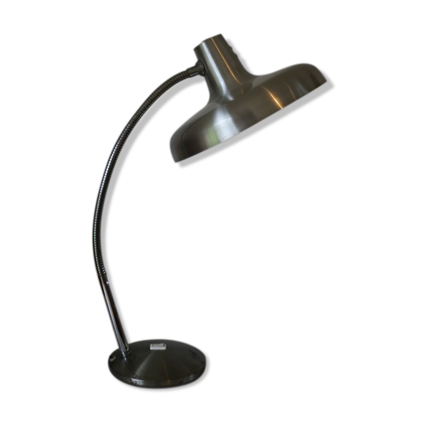 Table lamp XXL chrome steel 640mm