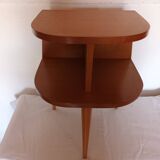 50s tripod bedside table