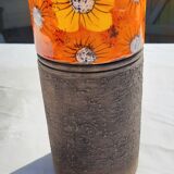 Vintage Vase Enamelled Sandstone of Scandinavian Style