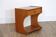 Modernist bedside table in teak