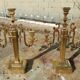 Art deco bronze candelabras