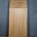 Pharmacy woodwork panel in lacquered wood circa 1900