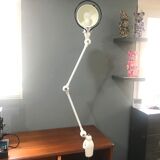 Jieldé desk lamp 2 arms 40cm white original Jean Louis Domecq vintage