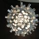 Italian design chandelier 70s