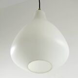 Lisa Johansson-Pape Vintage Opal Glass Pendant – Finnish Mid-Century Light