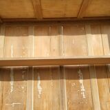 Art Deco oak museum display case