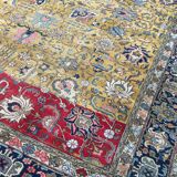 Persian old rug Persian Tabriz handmade 284x360cm
