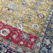 Persian old rug Persian Tabriz handmade 284x360cm