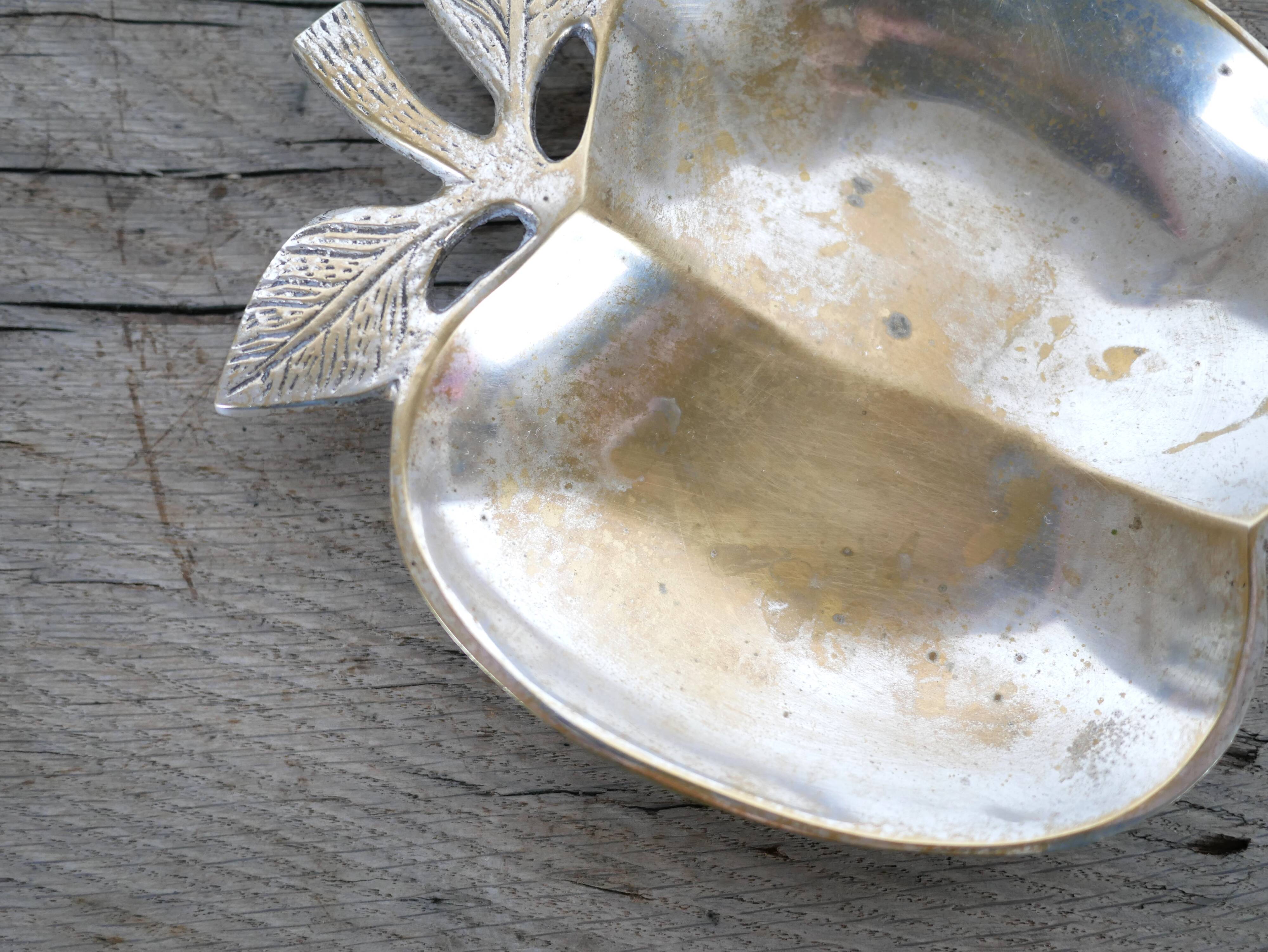 Vintage brass empty pocket