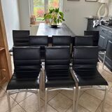 8 Alias black chairs