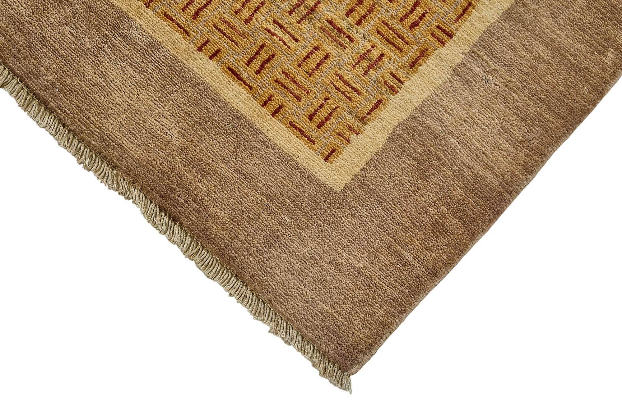 Turkish Handknotted Wool Oushak Rug 95 cm x 161 cm