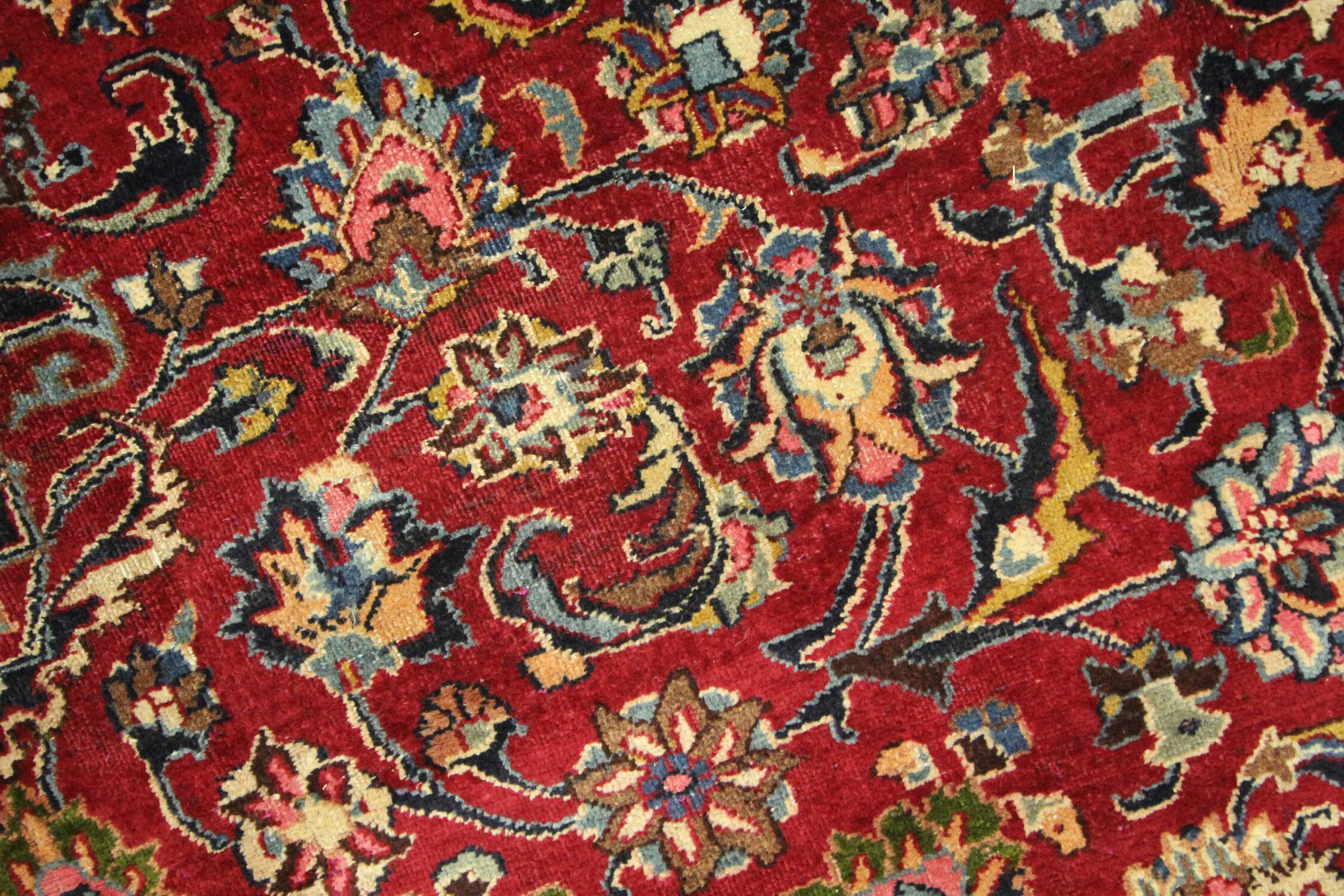 Tapis persan vintage tissé à la main Traditionnel Khorasan Area Rug- 242x343cm
