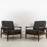 Vintage IKEA "Kolding" armchair by Erik Wørts for IKEA, 1960, pair of 2