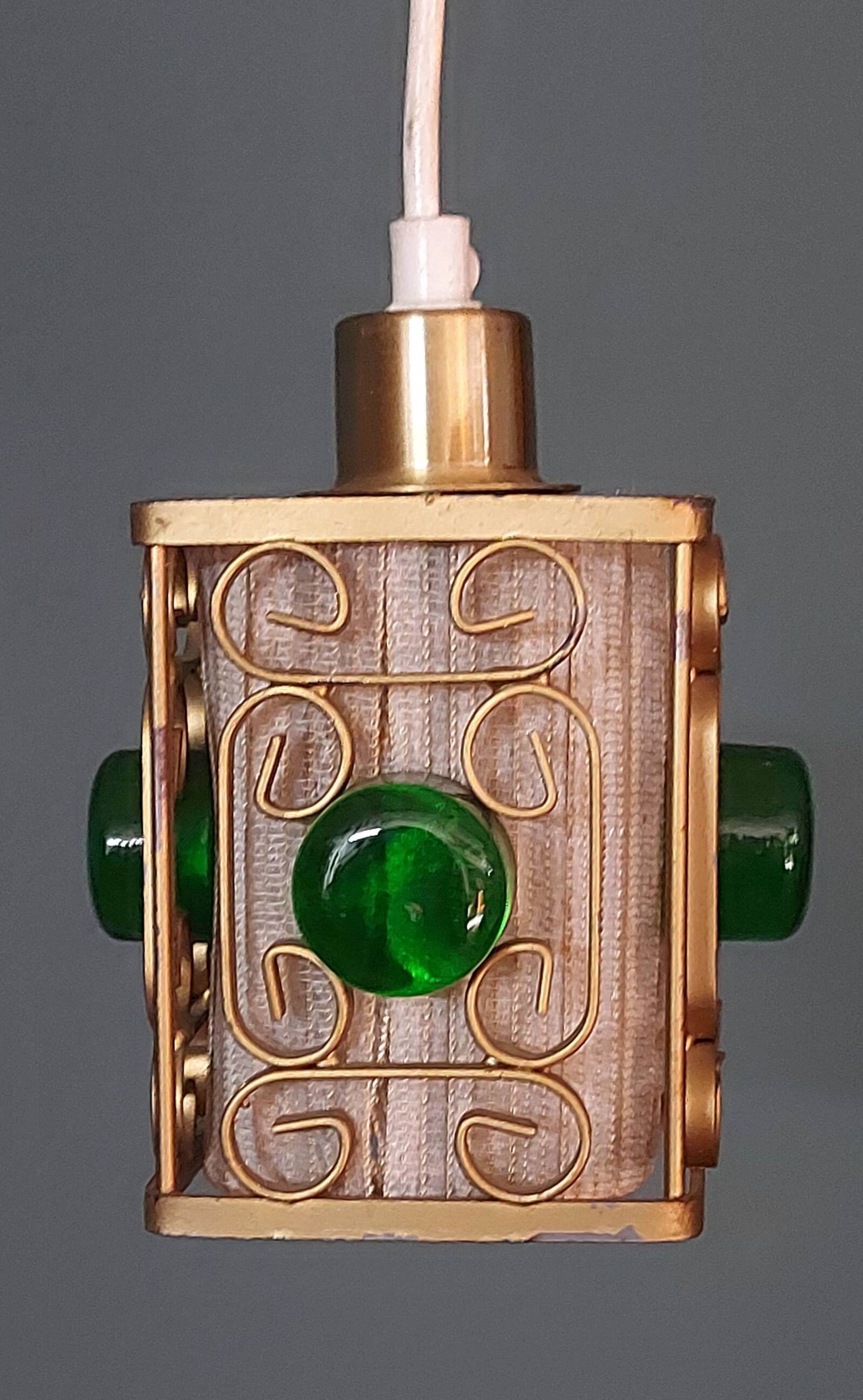 Plafonniers, Danemark années 1960, laiton, 2 pièces