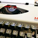 Grey vintage Aeg Olympia typewriter