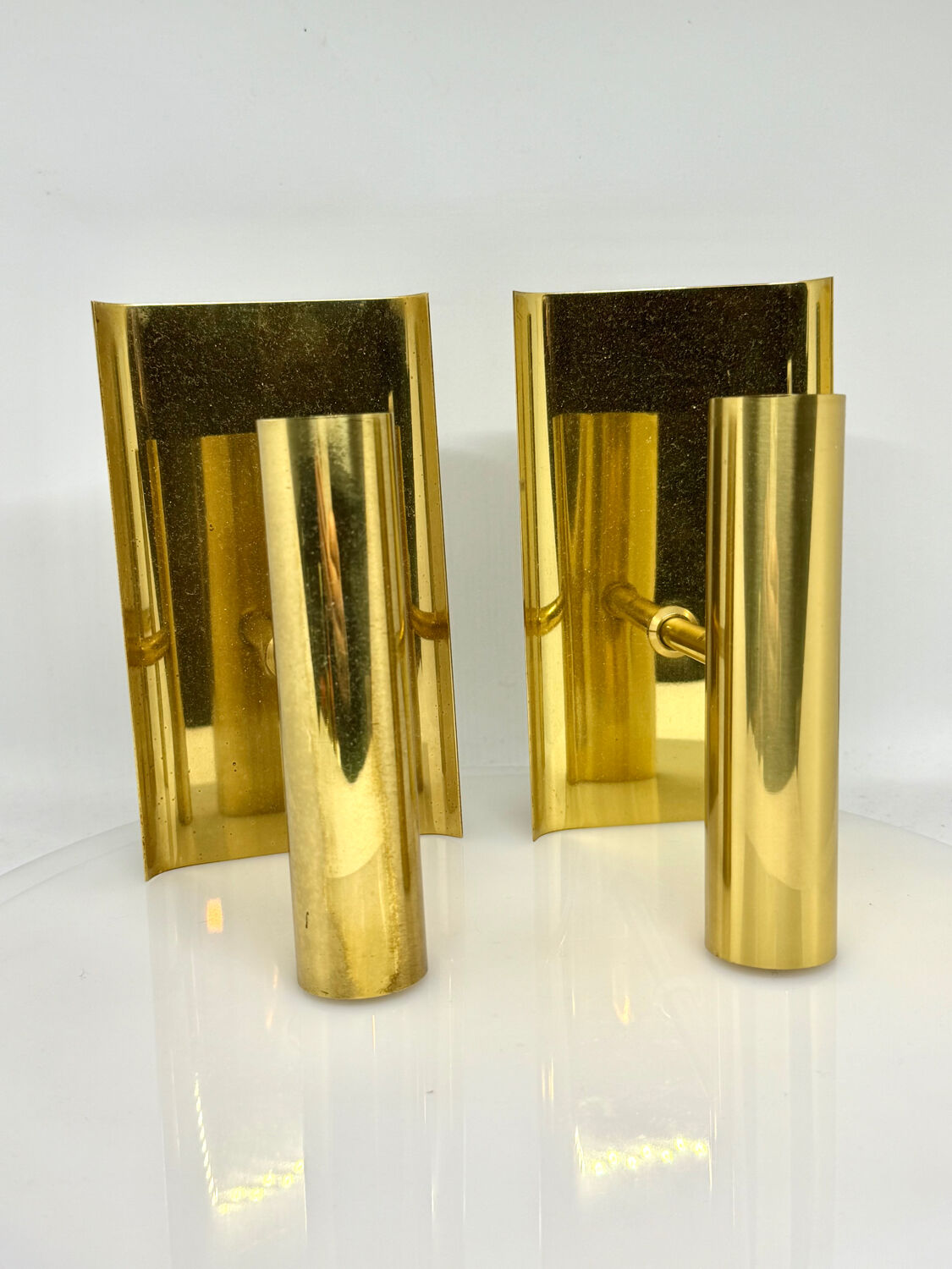 Pair Of Scandinavian Minimalist Vintage wall lamps