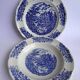 2 BP porcelain advertising plates