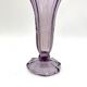 A purple Art Deco vase, Huta Zawiercie, Poland, 1960s