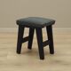 Grey stool, Danish design, 1980s, production: Denmark