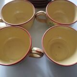 Montagnon earthenware tableware set