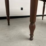 Old walnut bistro table