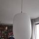 Luminaire plafonnier designer Bent Karlsby années 60 (Kina grand modèle)