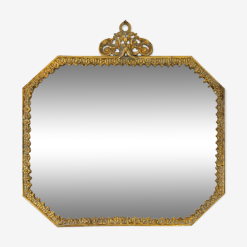 Small Bronze Wall Mirror