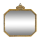 Miroir mural en bronze