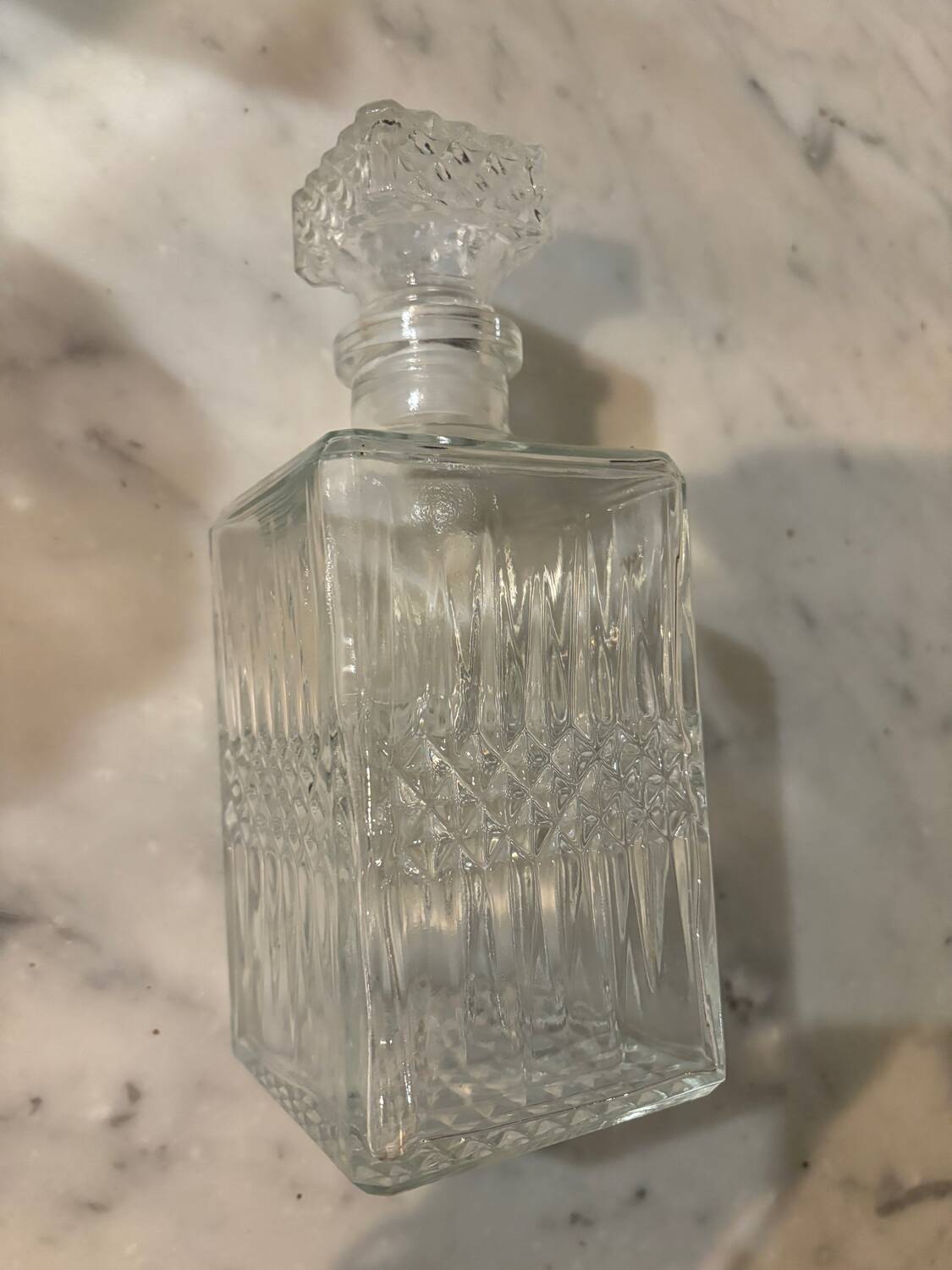 Vintage whiskey decanter