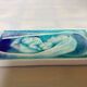 Holy Virgin with Child, cracked blue Sanmyro Japan