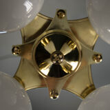 Lustre art deco laiton années 1920