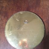 Round mirror brass 19x19cm