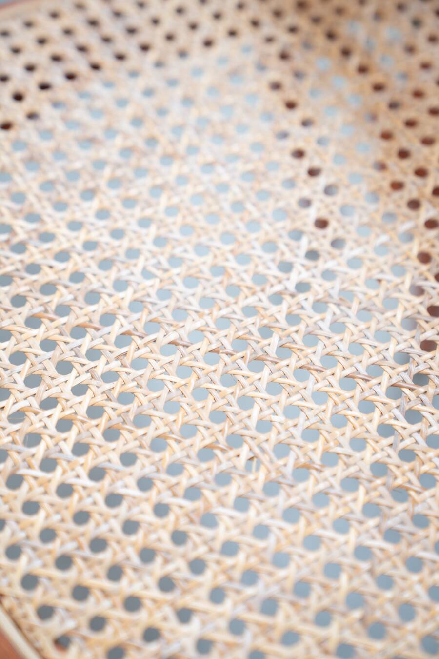 Bent beech wood chairs with straw seats, no. 34 total, 1990-2000