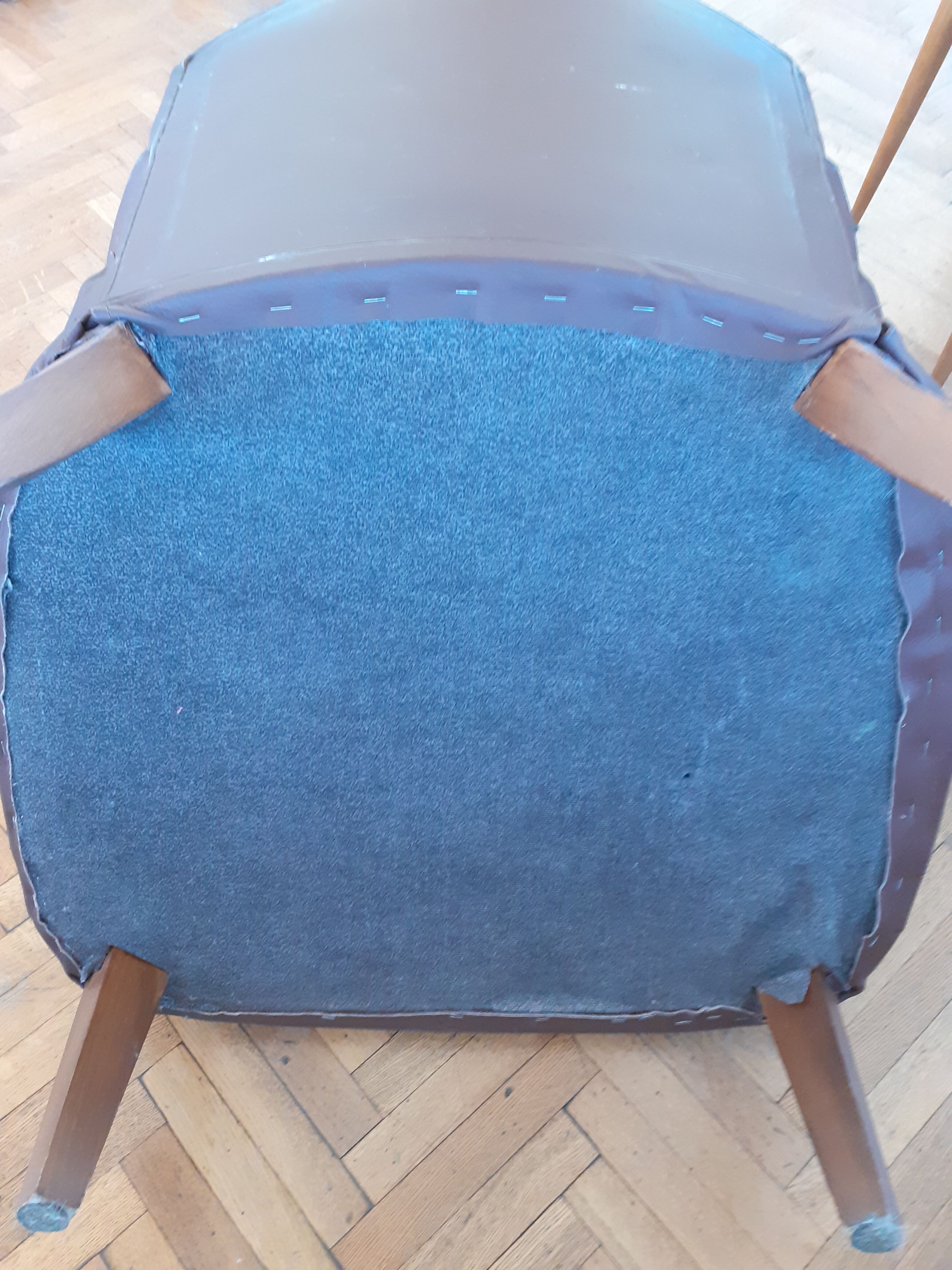 Pair of sky armchairs